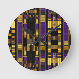 Luxe Afrikaans Caribisch erfgoed Multicolor Ronde Klok