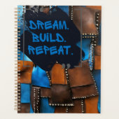 Luxe Afrikaanse Caribische erfgoed gemengde media Planner (Voorkant)