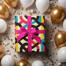 Luxe Afrikaanse Gift Wrap Sheet, Modern Creatief,