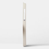 Luxe Agaat Geode Plak Minimalistische Neutrale Ste Case-Mate iPhone Case (Achterkant / Links)