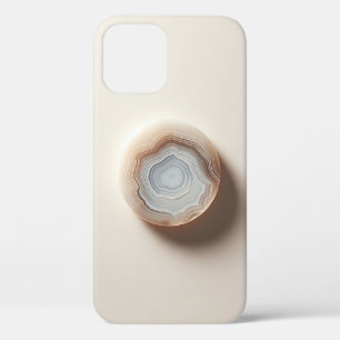 Luxe Agaat Geode Plak Minimalistische Neutrale Ste Case-Mate iPhone Case