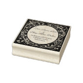 Luxe Alphonse Mucha Lijst Trouw Retouradres Rubberstempel (Stempel)