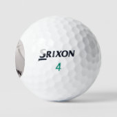 Luxe Aluminium Design Golfbal Golfballen (Logo)