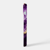 Luxe Amethyst Marmer Geode iPhone 15 Case (Linkerkant)