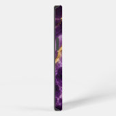 Luxe Amethyst Marmer Geode iPhone Hoesje (Rechterkant)