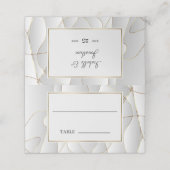 Luxe Art Deco Design Plaatskaartje (Buitenkant ongevouwen)