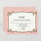 Luxe Art Deco Nouveau Gatsby Style Menu (Voorkant / Achterkant)