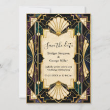 Luxe Art Deco Trouw Emerald Goud Glamour