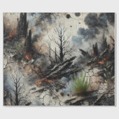 Luxe Artistiek Inpakpapier (Vlak)