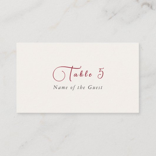 Luxe Artistieke Botanische Bloemen Paisley Wedding Plaatskaartje (Achterkant)