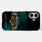  Luxe Auto Front Golden Trim Art Case-Mate iPhone Case (Achterkant (horizontaal))