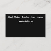 Luxe auto service moderne Visitekaartjes (Achterkant)