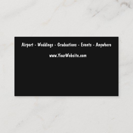 Luxe auto service moderne Visitekaartjes (Achterkant)