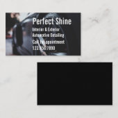 Luxe automatische specificatie van autoreiniging z visitekaartje (Voorkant / Achterkant)