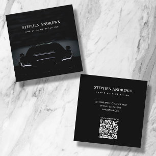 Luxe, automatische specificatie van de QR-code voo Vierkante Visitekaartje