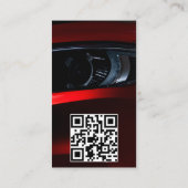 Luxe, automatische specificatie van de QR-code voo Visitekaartje (Achterkant)