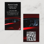 Luxe, automatische specificatie van de QR-code voo Visitekaartje (Voorkant / Achterkant)