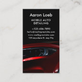 Luxe, automatische specificatie van de QR-code voo Visitekaartje (Voorkant)