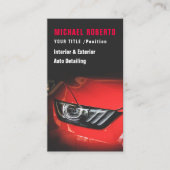 Luxe, automatische specificatie van de QR-code voo Visitekaartje (Voorkant)