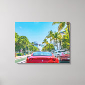 Luxe auto's canvasprint met uitgerekte afbeelding canvas afdruk (Voorkant)