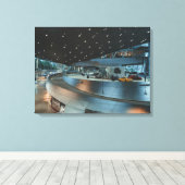 Luxe auto's canvasprint met uitgerekte afbeelding canvas afdruk (Insitu (Houten vloer))
