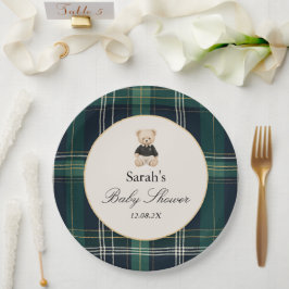 Luxe Baby shower Boy Papieren Bordje