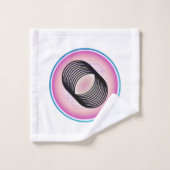 Luxe badhanddoek set ontwerp op Zazzle Bad Handdoek (Wasdoekje)