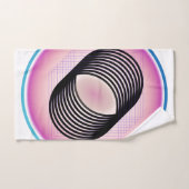 Luxe badhanddoek set ontwerp op Zazzle Bad Handdoek (Handdoek)