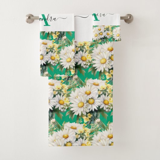 Luxe badhanddoekenset | Verwen jezelf met bloemen Bad Handdoek (Insitu)