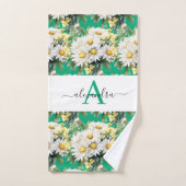 Luxe badhanddoekenset | Verwen jezelf met bloemen Bad Handdoek (Handdoek)