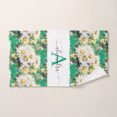 Luxe badhanddoekenset | Verwen jezelf met bloemen Bad Handdoek (Handdoek)