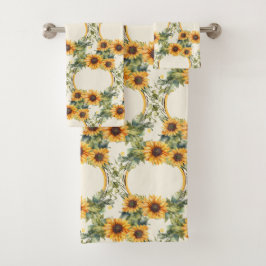 Luxe badhanddoekenset | Verwen jezelf met bloemen Bad Handdoek
