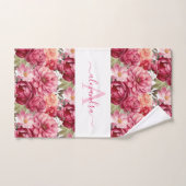 Luxe badhanddoekenset | Verwen uzelf met bloemen Bad Handdoek (Handdoek)