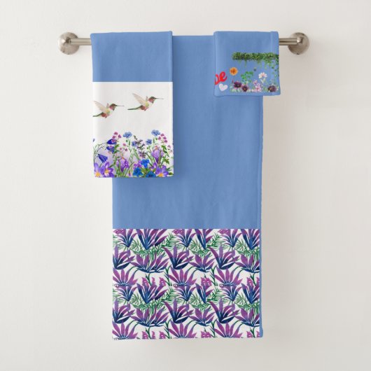 Luxe badkamer handdoek set Collectie op Zazzle (Insitu)