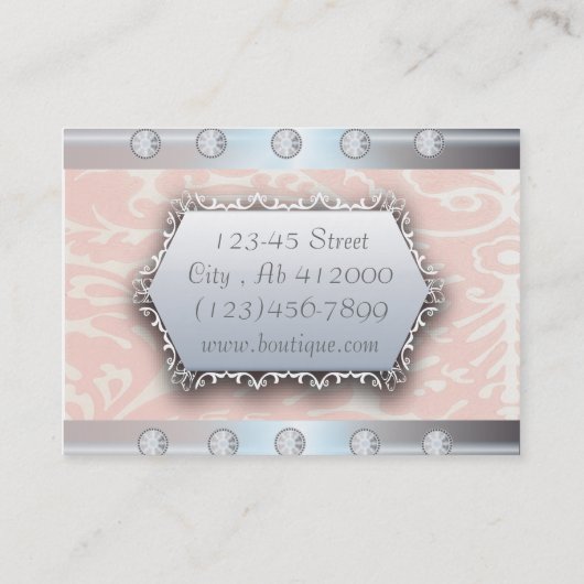 Luxe  Bakery Boutique Visitekaartje (Achterkant)