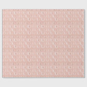 Luxe bank: oude Rozen textuur Cadeaupapier (Vlak)