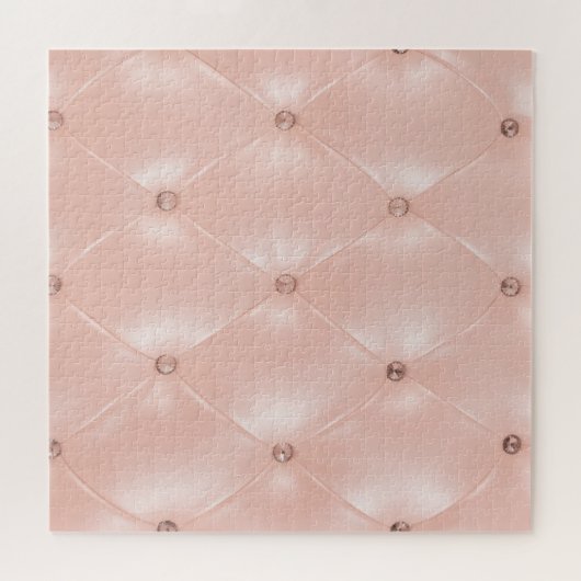 Luxe bank: oude Rozen textuur Legpuzzel (Horizontaal)