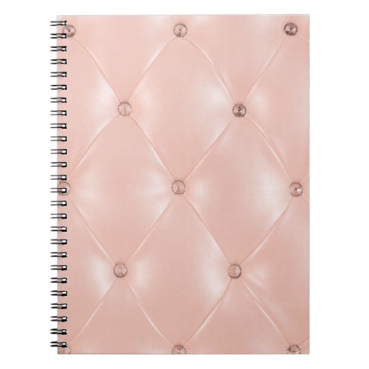 Luxe bank: oude Rozen textuur Notitieboek (Voorkant)