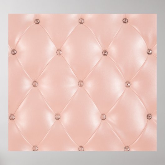 Luxe bank: oude Rozen textuur Poster (Voorkant)