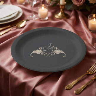 Luxe Barok Bruiloft Papieren Bord