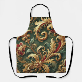 Luxe Barok Damaskpatroon Schort
