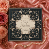 Luxe Barok Save the Date Kaart