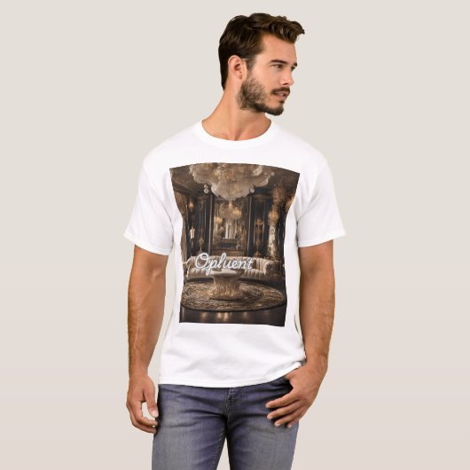 Luxe barok T-shirt (Voorkant volledig)