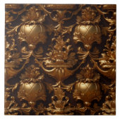 Luxe barokke keramische Tegel Tegeltje (Voorkant)
