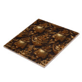 Luxe barokke keramische Tegel Tegeltje (Zijkant)