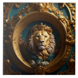 Luxe barokke keramische Tegel Tegeltje