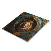 Luxe barokke keramische Tegel Tegeltje (Zijkant)