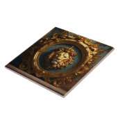 Luxe barokke keramische Tegel Tegeltje (Zijkant)