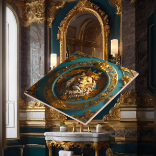 Luxe barokke keramische Tegel Tegeltje