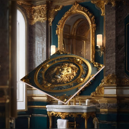 Luxe barokke keramische Tegel Tegeltje